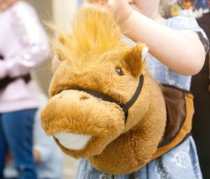 Image Shows Hobby Horse