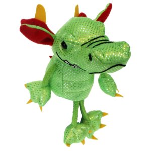 Image shows The Puppet Company Dragon Finger Puppet PC002136