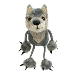 Image shows The Puppet Company Wolf Finger Puppet PC002119